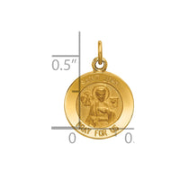 Load image into Gallery viewer, 14k Saint John Medal Charm
