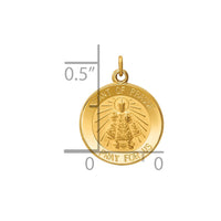 Load image into Gallery viewer, 14k Infant of Prague Medal Charm
