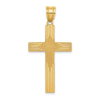 Load image into Gallery viewer, 14K Laser Designed Cross
