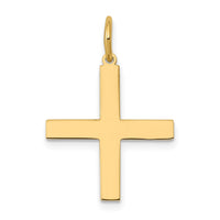 Load image into Gallery viewer, 14K Laser Designed Greek Cross Charm

