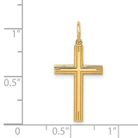 Load image into Gallery viewer, 14K Laser Designed Cross Pendant
