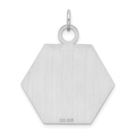 Load image into Gallery viewer, Sterling Silver Rhodium-plated Medical Jewelry Pendant
