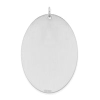 Load image into Gallery viewer, Sterling Silver Rhodium-plated Oval Medical Jewelry Pendant
