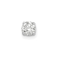 Load image into Gallery viewer, 14k White Gold AA Quality Complete Diamond Stud Earring
