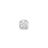 Load image into Gallery viewer, 14k White Gold AA Quality Complete Diamond Stud Earring
