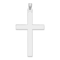 Load image into Gallery viewer, 14k White Gold Polished Cross Pendant
