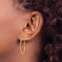 Load image into Gallery viewer, 14k 1.25mm Endless Hoop Earring
