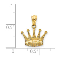 Load image into Gallery viewer, 14k Crown Pendant
