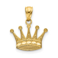 Load image into Gallery viewer, 14k Crown Pendant
