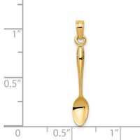 Load image into Gallery viewer, 14K 3-D Table Spoon Pendant
