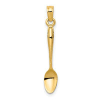 Load image into Gallery viewer, 14K 3-D Table Spoon Pendant
