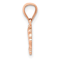 Load image into Gallery viewer, 14k Rose Gold Crown Pendant
