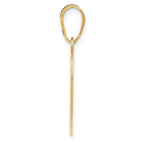 Load image into Gallery viewer, 14k Infinity FOREVER Laser Cut Charm Heart Pendant
