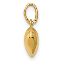 Load image into Gallery viewer, 14K Polished 3-D Puffed Heart Charm
