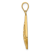 Load image into Gallery viewer, 14K Diamond-cut Dangle Pendant
