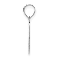 Load image into Gallery viewer, 14kw Polished Etched Letter G Initial Pendant
