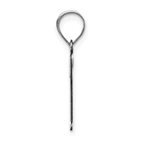 Load image into Gallery viewer, 14kw Polished Etched Letter T Initial Pendant
