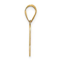 Load image into Gallery viewer, 14k Polished Script Letter C Initial Pendant
