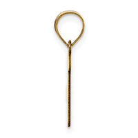 Load image into Gallery viewer, 14k Polished Script Letter F Initial Pendant
