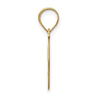 Load image into Gallery viewer, 14k Polished Bubble Letter G Initial Pendant
