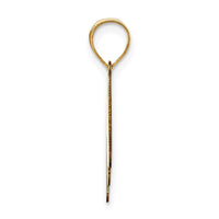 Load image into Gallery viewer, 14k Polished Bubble Letter M Initial Pendant
