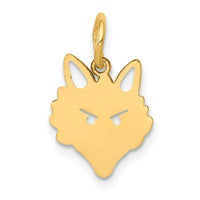 Load image into Gallery viewer, 14k Fox Head Charm

