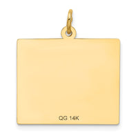 Load image into Gallery viewer, 14k Monday the First Day Calendar Pendant
