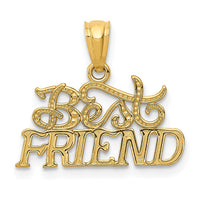 Load image into Gallery viewer, 14k BEST FRIEND Pendant
