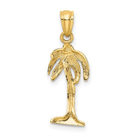 Load image into Gallery viewer, 14k Palm Tree Pendant
