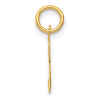 Load image into Gallery viewer, 14K Small Fancy Script Letter B Initial Charm
