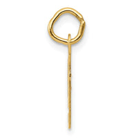 Load image into Gallery viewer, 14K Small Fancy Script Letter F Initial Charm
