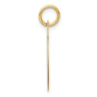 Load image into Gallery viewer, 14K Small Fancy Script Letter I Initial Charm
