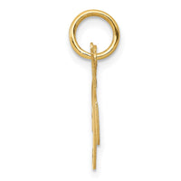 Load image into Gallery viewer, 14K Small Fancy Script Letter K Initial Charm
