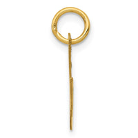 Load image into Gallery viewer, 14K Small Fancy Script Letter M Initial Charm
