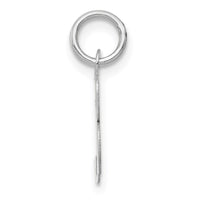 Load image into Gallery viewer, 14k White Gold Small Fancy Script Letter B Initial Charm
