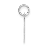 Load image into Gallery viewer, 14k White Gold Small Fancy Script Letter L Initial Charm
