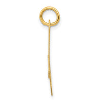 Load image into Gallery viewer, 14K Medium Fancy Script Letter A Initial Charm
