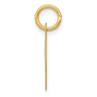 Load image into Gallery viewer, 14K Medium Fancy Script Letter D Initial Charm
