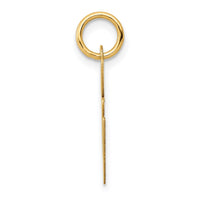 Load image into Gallery viewer, 14K Medium Fancy Script Letter E Initial Charm
