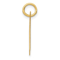 Load image into Gallery viewer, 14K Medium Fancy Script Letter H Initial Charm
