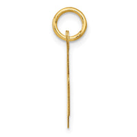 Load image into Gallery viewer, 14K Medium Fancy Script Letter K Initial Charm
