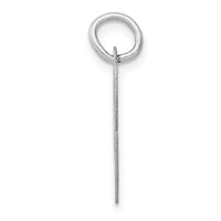 Load image into Gallery viewer, 14k White Gold Medium Fancy Script Letter C Initial Charm
