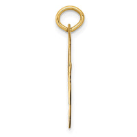 Load image into Gallery viewer, 14k Large Fancy Script Letter F Initial Charm
