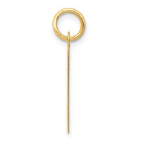 Load image into Gallery viewer, 14k Large Fancy Script Letter H Initial Charm
