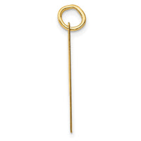 Load image into Gallery viewer, 14k Large Fancy Script Letter I Initial Charm
