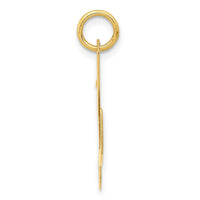 Load image into Gallery viewer, 14k Large Fancy Script Letter L Initial Charm
