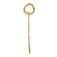 Load image into Gallery viewer, 14k Large Fancy Script Letter P Initial Charm
