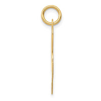 Load image into Gallery viewer, 14k Large Fancy Script Letter R Initial Charm
