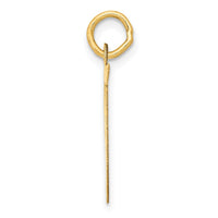 Load image into Gallery viewer, 14k Large Fancy Script Letter T Initial Charm
