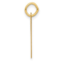 Load image into Gallery viewer, 14k Large Fancy Script Letter V Initial Charm
